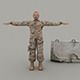Low Poly Soldier - 3DOcean Item for Sale