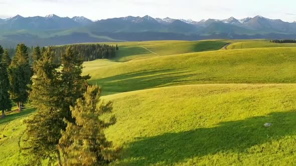 aerial photography prairie