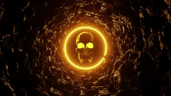Underground Skull Cave 01 HD