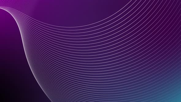 Wave pattern animation. Abstract geometric wavy line 4k.  Vd 464