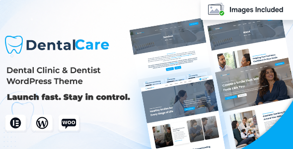 Dental Care - Dental Clinic & Dentist WordPress Theme