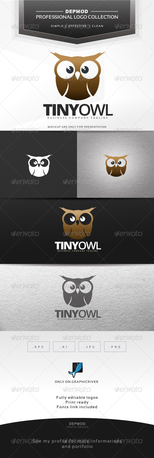 Tiny Owl Logo