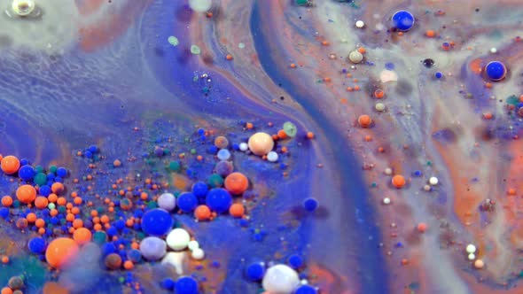 Abstract Ink Drops Bubbles Explode Splash Diffusion alt