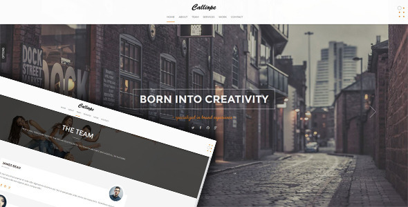 Calliope - Clean Responsive HTML5 Template