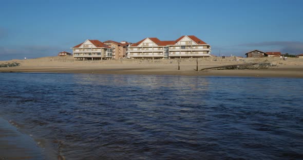 The Courant de Soustons, Vieux Boucau les Bains, Landes department, Nouvelle Aquitaine, France