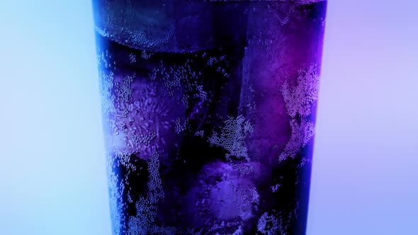 Coke Poured Over Ice At Party