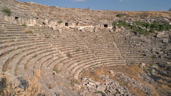 Destroyed Ancient Amphitheater