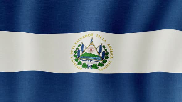 The National Flag of Salvador