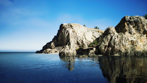 Rock Formation on the Costa Brava