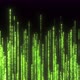 Green Particles Rising Up - VideoHive Item for Sale