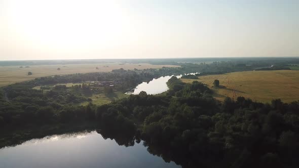 Wonderful Landscape Of Lake Zachernoe 08