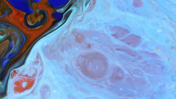 Psychedelic Color Spreading Paint Swirling alt