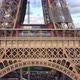 Static Drone Footage From the First Observation Deck of the Eiffel Tower - VideoHive Item for Sale