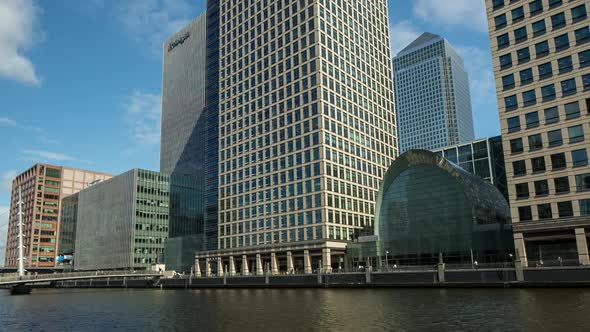 docklands canary wharf london finance city money business offices