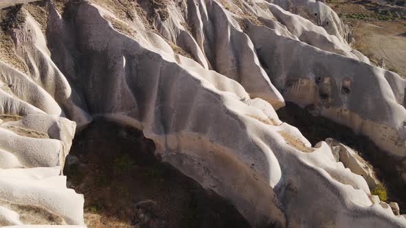 Aerial View Cappadocia Landscape