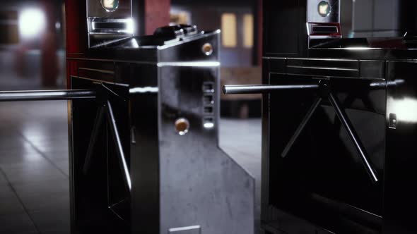 Empty Train Station During the Covid19 Pandemic alt