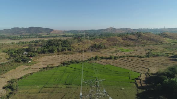 High Voltage Power Line