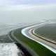 Fields and North Sea in Winter, Nes, Friesland, Netherlands - VideoHive Item for Sale