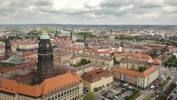 Aerial View of Dresden