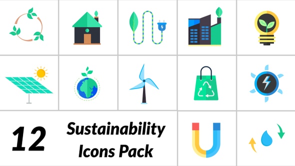 Sustainability Icons Pack