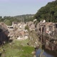 Houses and bridges destroyed by flood, Pepinster, Liege, Belgium - VideoHive Item for Sale