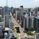 Avenue Paulista Sao Paulo, Brazil (Aerial View, Panorama, Drone Footage) - VideoHive Item for Sale