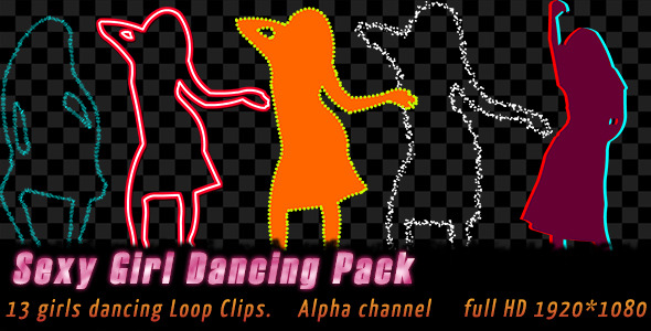 Sexy Girl Dancing Pack