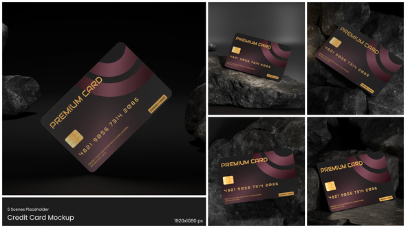 Credit Card Mockup
