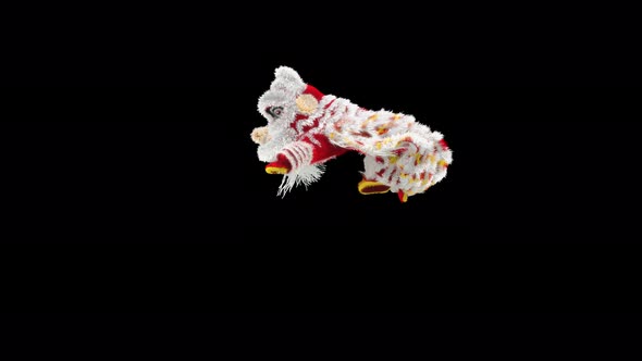 64 Chinese New Year Lion Dancing 4K