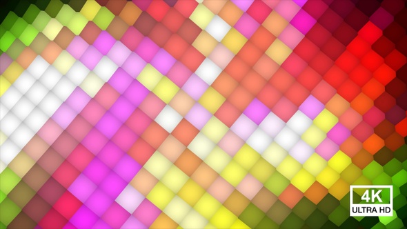 Multicolor Blinky Pixel 4K