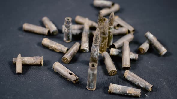 Old Bullets Casings