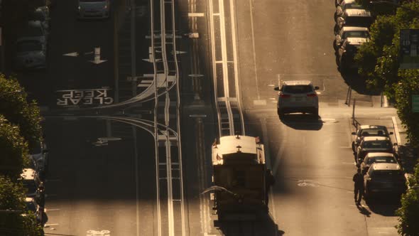 San Francisco Tram Shot