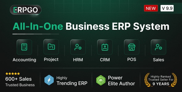 ERPGo – All-In-One Business ERP System