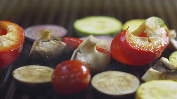 Frying Vegetables