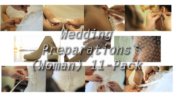 Wedding Preparations - Woman