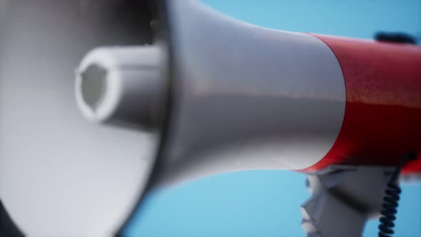 Retro Electric Speaker Megaphone