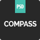 Compass PSD Template - ThemeForest Item for Sale