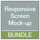 Responsive Screen Mock-up Bundle - GraphicRiver Item for Sale