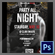 Party All Night Flyer - GraphicRiver Item for Sale