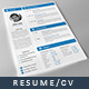 Professional Resume - GraphicRiver Item for Sale