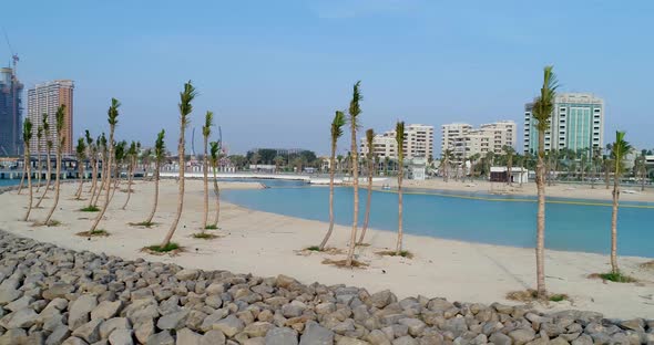 Swimming area at Jeddah Waterfront