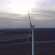 Aerial View on Wind Turbine Renewable Energy Production Farm at Dawn - VideoHive Item for Sale