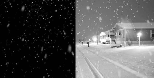 Realistic Falling Snow  alt