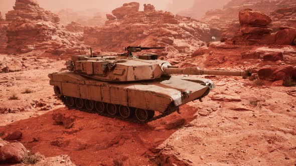 American Tank Abrams in Afghanistan