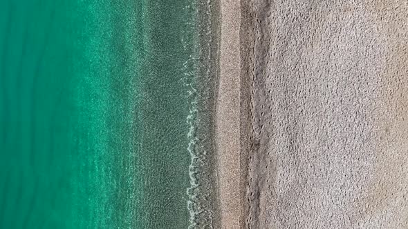 Central Beach Aerial View Turkey Antalya 4 K