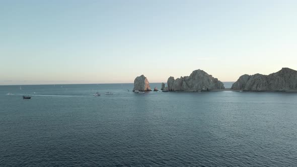 Cabo San Lucas Cinematic Sunset View