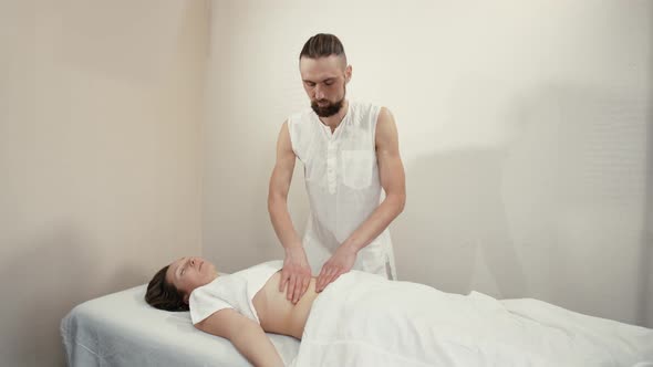 Massage of Female Abdomen