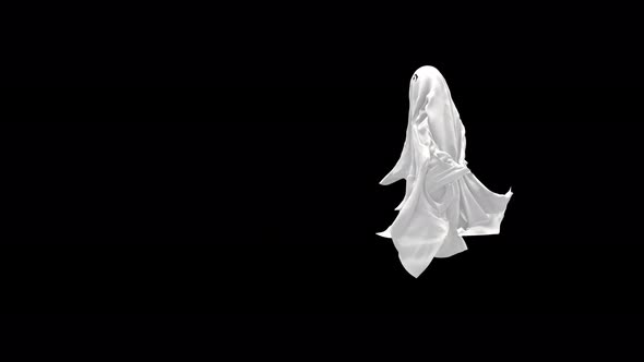 45 Ghost Halloween Dancing 4K