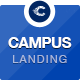 Campus Education eCourse Sign-up Landing - ThemeForest Item for Sale