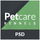 Pet Care Dog Kennels - ThemeForest Item for Sale
